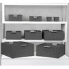Sorbus Storage Box Woven Basket Bin Container Tote Cube Organizer