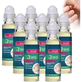 Aceite En Roll-On Para El Cuidado De Las UñAs De 3 DíAs Con Queratina, Fortalecedor De UñAs Y Aceite Para CutíCulas De 3 DíAs Para DéBiles Y Quebradizas, SéRum Fortalecedor De AccióN RáPida (8 PCS)