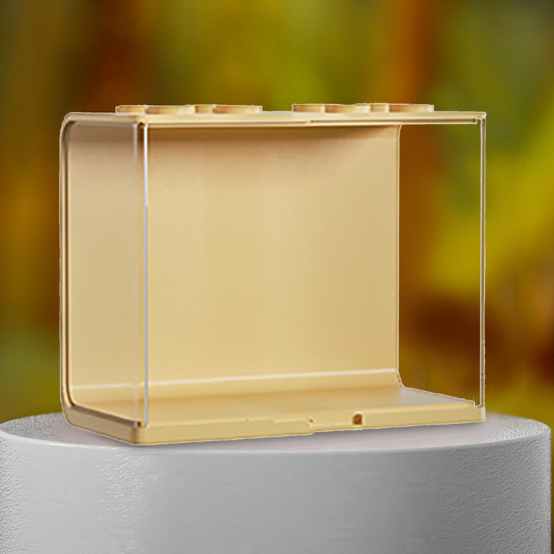 Doll Display Case ABS Transparent Stackable Clear Display Box Toy