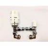 Greened House 90 Degree Elbow Radiator Valve 15mm (Pair) for