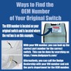 SWITCHDOCTOR SWITCHDOCTOR Window Master Switch for 2011-2019 Dodge Charger