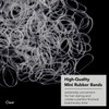 EXTRA STRONG 300 Mini Hair Rubber Elastics Multi Pack for
