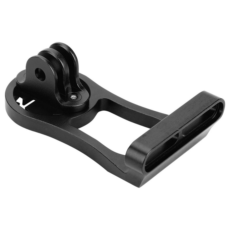 Bicycle Odometer Comupter Aluminium Alloy Extension Mount for Garmin (Black)