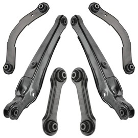 TRQ Rear Suspension Kit Control Arm Lateral Link Compatible with 2002-2006 Mitsubishi Lancer