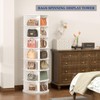 Cushore 7 Tier Rotating Shoe Rack Tower, Free Standing 360°