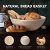 2 Pcs Bread Proofing Baskets, 23cm Round Sourdough Proofing Basket