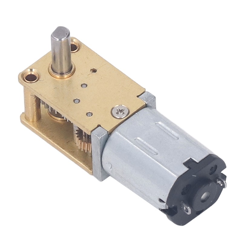 DC 12V Worm Gear Motor Low Speed Single Shaft Micro