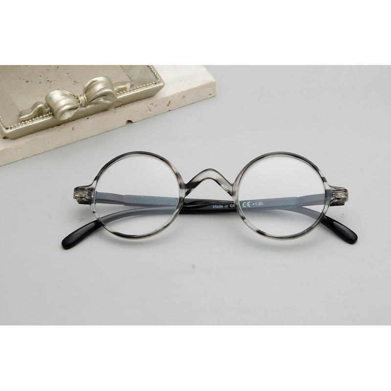 Eyekepper Runden Lesebrille ein wenig groß als Vintage Professor Oval