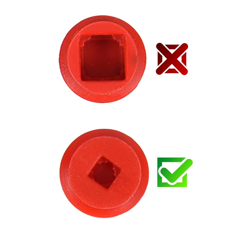 3pc ThinkPad Super Low Profile TrackPoint Caps for Thinkpad T490,