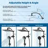 Hibbent All Metal Shower Head, 8'' High Pressure Rain Shower