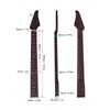 22 Frets Neck Replacement Wenge Wood Material Guitar Fingerboard Neck