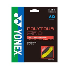 Yonex Poly Tour Pro String Set - Yellow, 1.3 mm