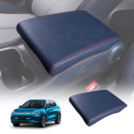 X-CAR Armrest Cover for BYD Atto 3 2022-2025 Center Console Interior Decoration Protector Accessories PU Leather