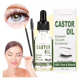 Veraly Serum Crecimiento Pestañas Aceite Recino Realzador 30ml F