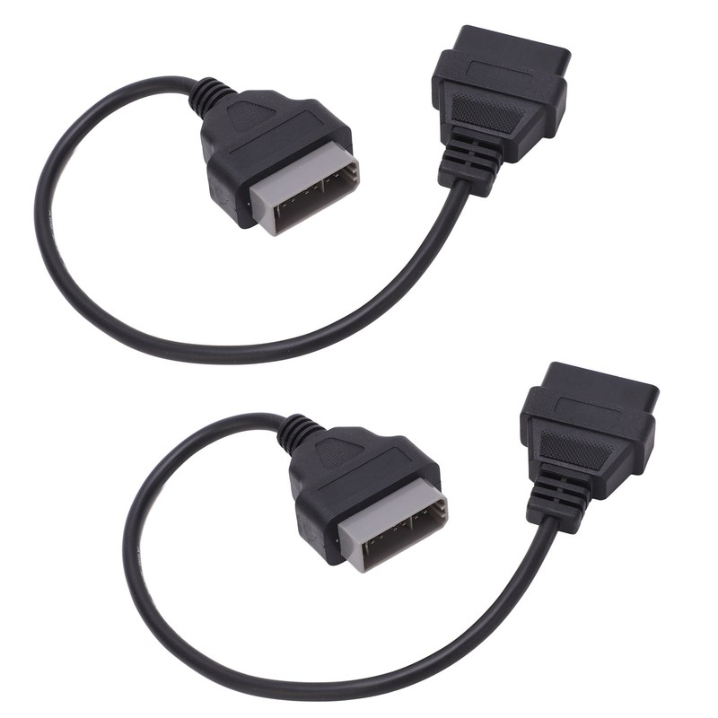1 Pair OBD2 Diagnostic Cable 14 Pin to 16 Pin