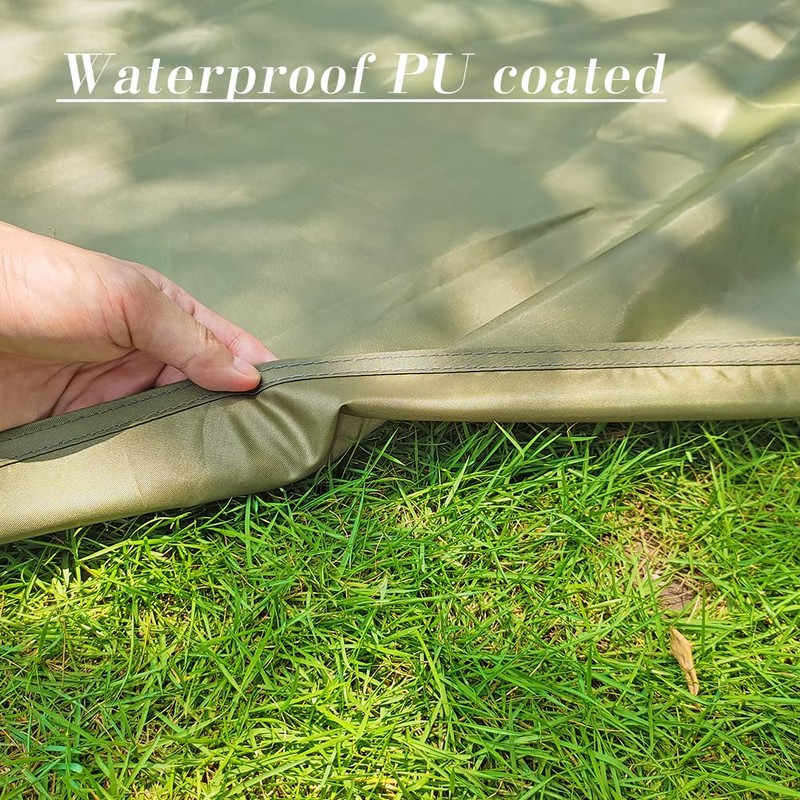 HipierFx 10.5x9.5ft Tent Footprint Waterproof Camping Tarp Ultralight Mat Under