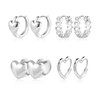 Small Hoop Earrings for Women, ASH'S CHOICE 925 Sterling Silver