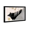 Wynwood Studio Fashion and Glam Modern Black Frame Paper -
