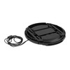Fotodiox Inner Pinch Lens Cap, Lens Cover with Cap Keeper,