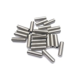 25pcs M6x20mm Stainless Steel Hex Socket Set Cap Point Grub Screws
