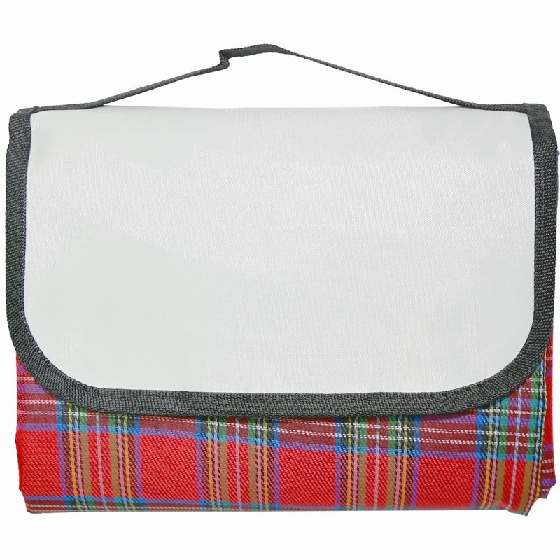 Armo Extra Large Tartan Picnic Blanket With Carrying Handle Waterproof