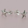 Touch Jewellery 925 Sterling Silver Starfish Stud Earrings