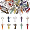 UR URLIFEHALL 40 Pcs 10 Styles Guardian Angel Charms Gemstone