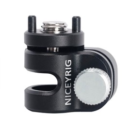 Niceyrig 15mm Single Rod Holder Clamp with 3/8'' Arri Locating Screw Mounting