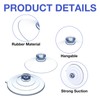 8 Pcs 2 Sizes Sponge Holder Suction Cup, 2 Inch