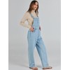 ANRABESS Overalls for Women Loose Fit Denim Overalls Adjustable Strap