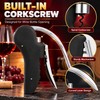 Manual Wine Corkscrew for Wine Bottles – Stainless Steel Opener
