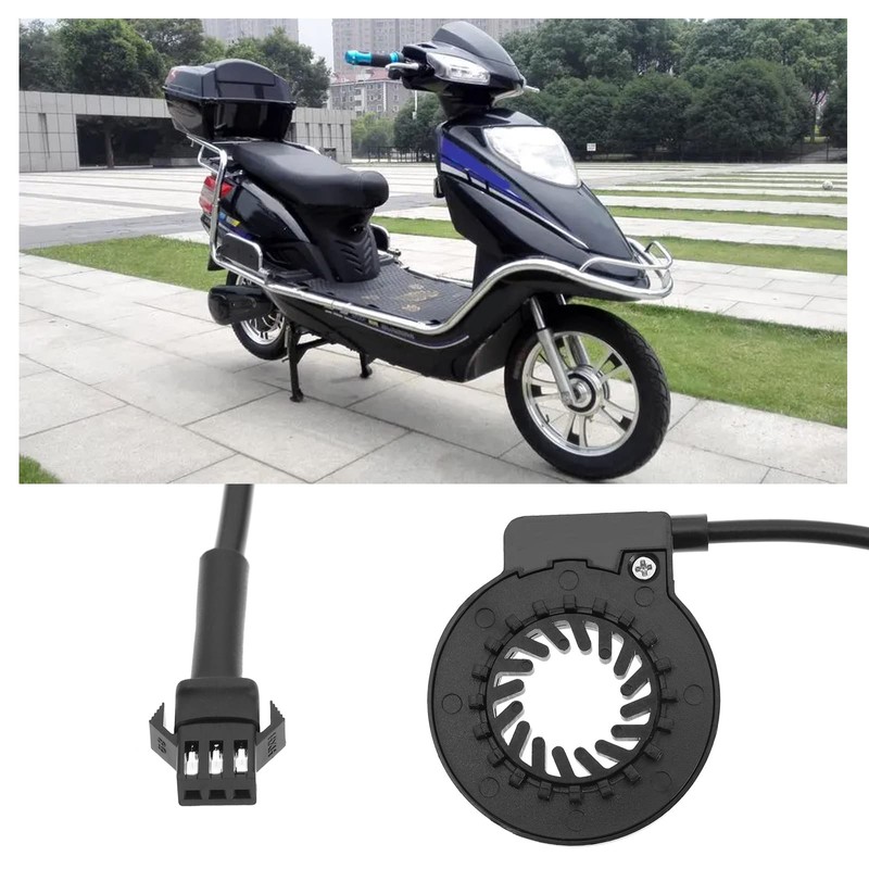 ECSiNG Electric Bicycle Pedal KT-V6L 6 Magnets Singal Hall Assist