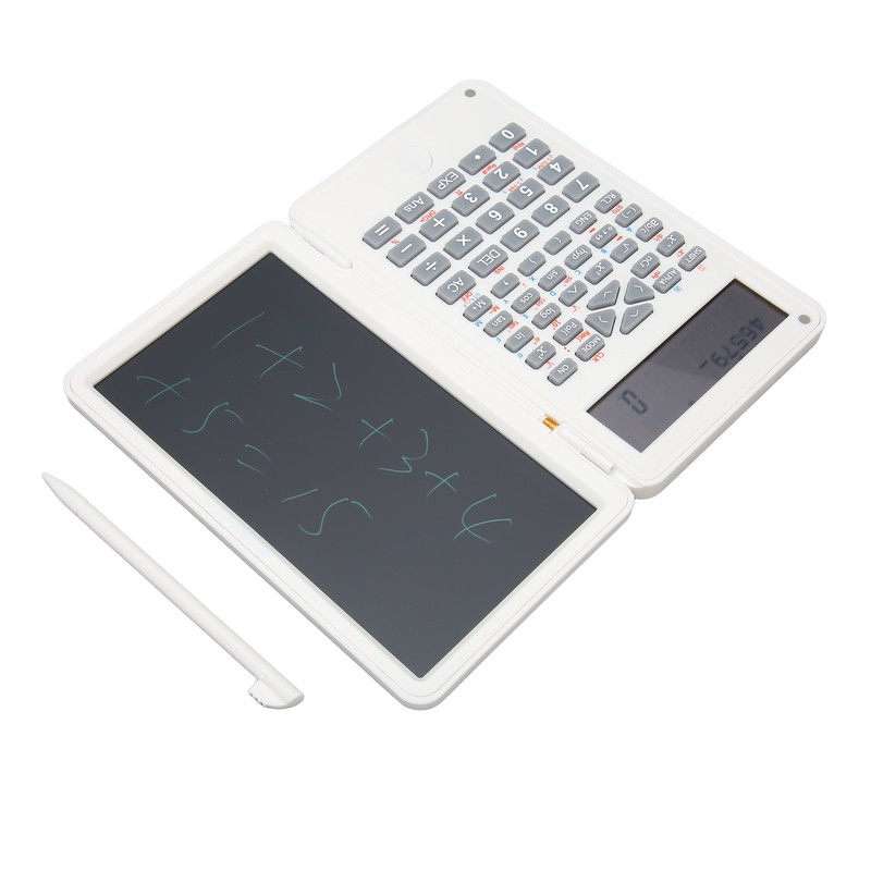 Calculator with Notepad Portable 10 Digits LCD Display Scientific Calculator