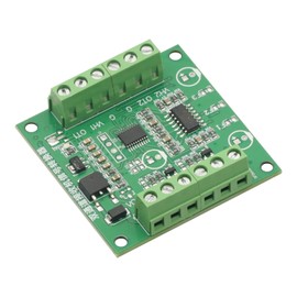 Dual Channel Receiver Signal Converter PWM to Voltage Servo 7-24V Power Supply for RC Crawler Motor Controller Accessories
