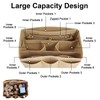 Handbag Organiser Insert Felt Bag Organiser Insert with Multiple Compartments