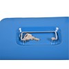 HOCHSTE Cash Box Petty Money Safe Deposit Steel Tin Security