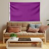 Plain Violet Flag - Plain Purple Flag - Double-Sided Print