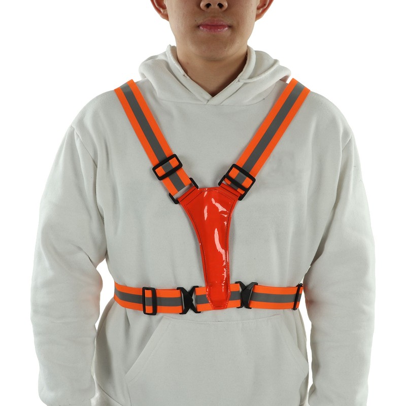 Reflective Vest USB Charging Safe Adjustable for Adults Runing Walking