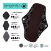 Deluxe Paq 3 Toallas Ecológica Panti, Regular, Nocturna Bambú Reusa