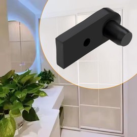 Create idea 2Pcs Shower Door Hinge Replacement Single Pin Pivot 7.5mm Bathroom for Bathroom Balcony Free Swinging Glass Door