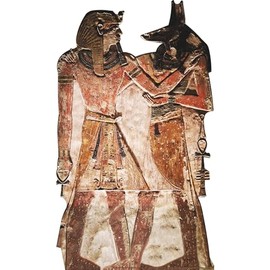 H13569 Valley of Kings Ancient Egypt SETI I Anubis Tomb Pharaoh Cardboard Cutout Standee Standup