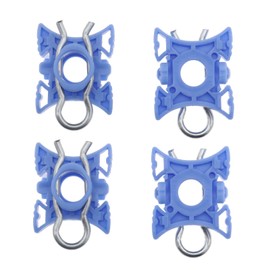 eMagTech Set of 4 Car Window Regulator Slider Front Window Lifter Guide Sliding Jaw Replacement Parts for 740 940 960 S80 XC70 XC90 V70 S60