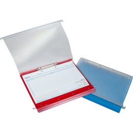 Suspension File with 2 Ring Mechanism and C Profile (Red)