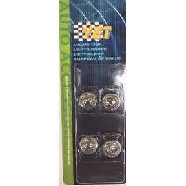 YET MAGIC 8-BALL METAL CAR WHEEL TIRE RIMS VALVES DUST STEMS AIR CAPS  V-208S