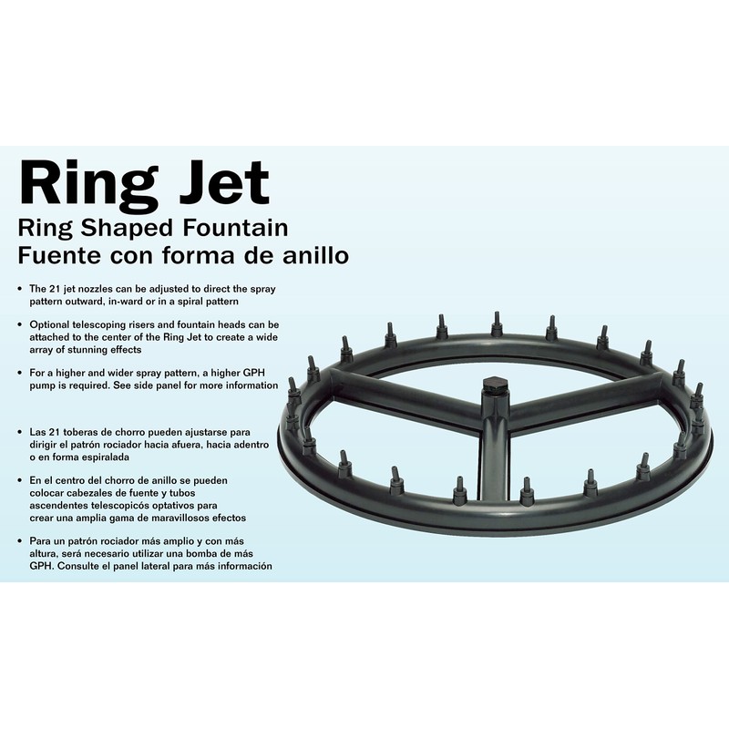 Little Giant RJ21 17-inch Diameter Spray Ring with 21 Jets