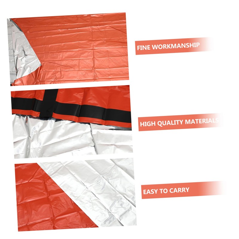 Sosoport Insulated Sleeping Bag Emergency Tent Thermal Blanket Outdoor Sleeping