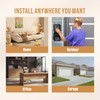 Lylxienty Key Safe Wall Mounted Outside, Key Safe Box Outdoor
