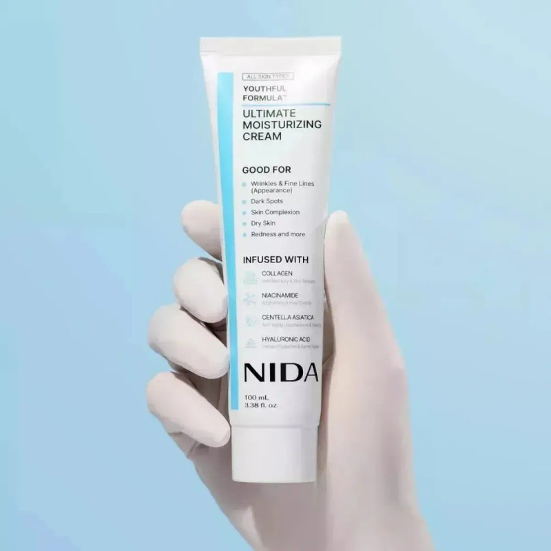 Pack 2 Crema Juvenil Hidratante Original Nida Coreana