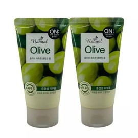 On the Body The Natural Olive Moisturizing Cleansing Foam 120g (2 packs) / 온더바디 더내추럴 올리브 촉촉한 클렌징폼 120g 2개