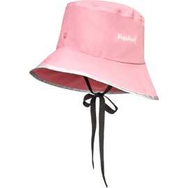 Playshoes Südwester Unlined Unisex Children's Rain Hat, Pink, 52-56